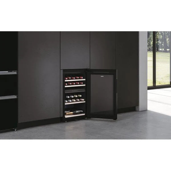 Haier Wine Bank 50 Series 7 Freestanding Wine Cooler - Black | HWS42GDAU1