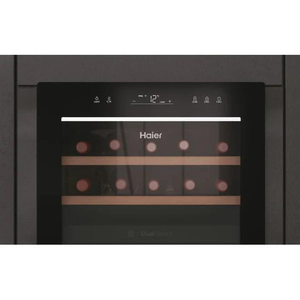 Haier Wine Bank 50 Series 7 Freestanding Wine Cooler - Black | HWS42GDAU1