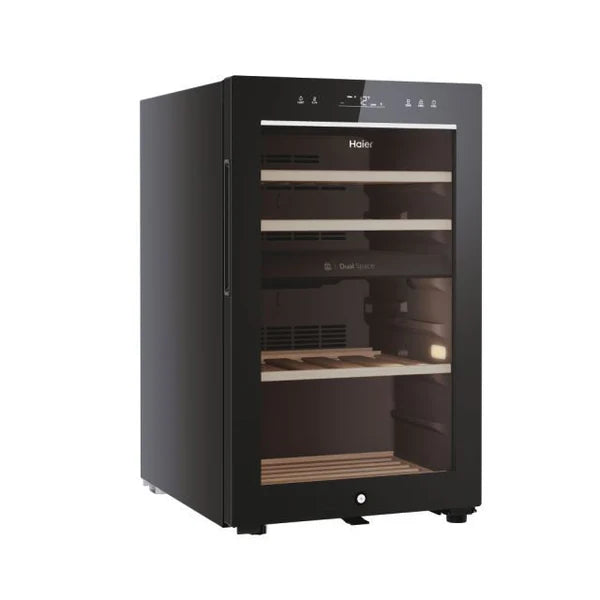 Haier Wine Bank 50 Series 7 Freestanding Wine Cooler - Black | HWS42GDAU1