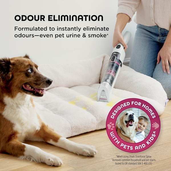 Shark StainForce Cordless Spot Cleaner - White | HX100UKT from Shark - DID Electrical