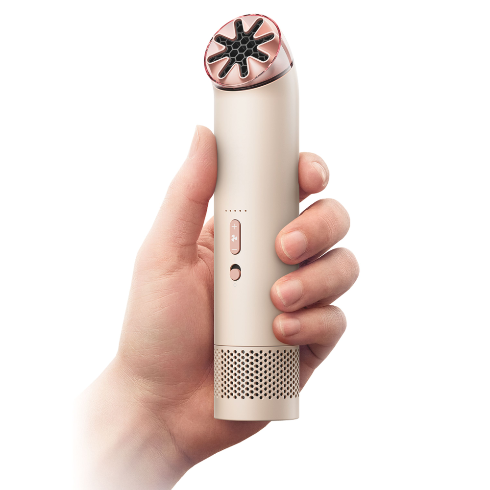 Dyson HushJet Portable Mini Cool Fan - Stone & Blush | 641010-01