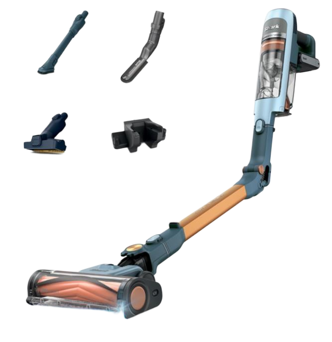 Shark Phoenix Cordless Vacuum Cleaner - Ice Blue & Camel | IA1241UKTDB