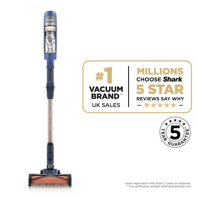 Shark PowerDetect Speed Cordless Vacuum Cleaner - Ultramarine | IA1241UK