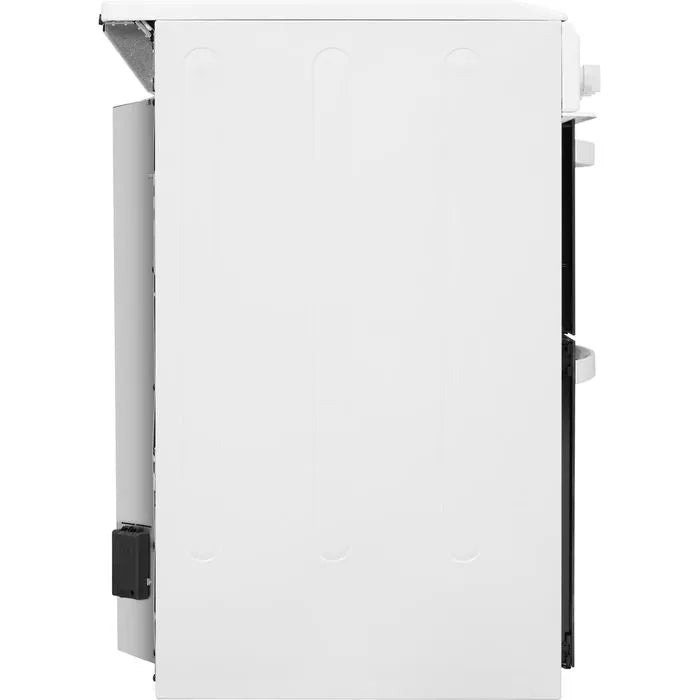 Indesit 50CM Freestanding Double Electric Cooker - White | ID5E92KMW from Indesit - DID Electrical