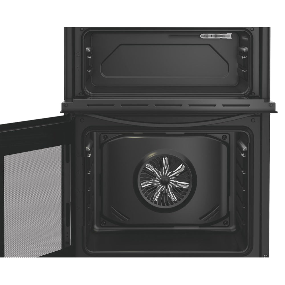Indesit 60CM Freestanding Electric Cooker - Black | IDE6VMB from Indesit - DID Electrical