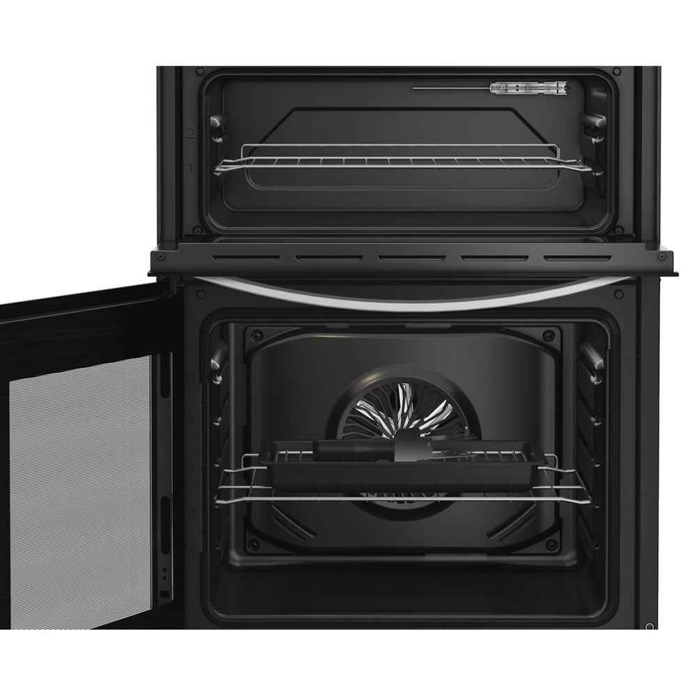 Indesit 60CM Freestanding Electric Cooker - Black | IDE6VMB from Indesit - DID Electrical