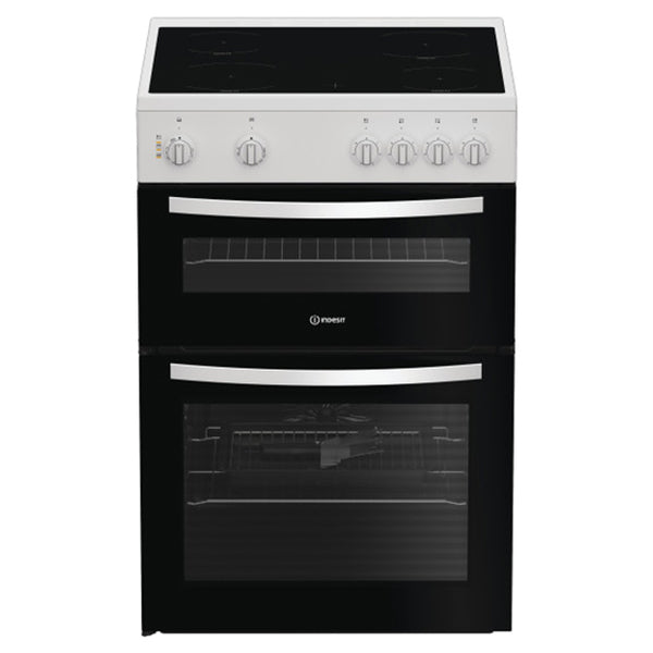 Indesit 60CM Freestanding Electric Cooker - White | IDE6VMW from Indesit - DID Electrical