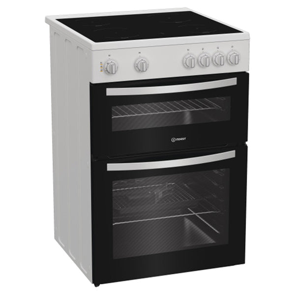 Indesit 60CM Freestanding Electric Cooker - White | IDE6VMW from Indesit - DID Electrical