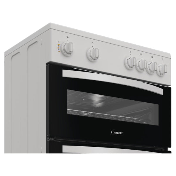 Indesit 60CM Freestanding Electric Cooker - White | IDE6VMW from Indesit - DID Electrical