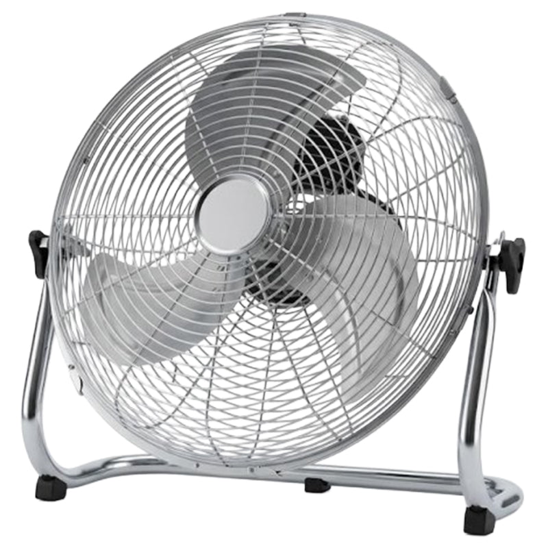 Sunbeam 18" Industrial Chrome Floor Fan - Silver | IDF18
