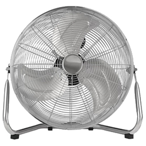 Sunbeam 18" Industrial Chrome Floor Fan - Silver | IDF18