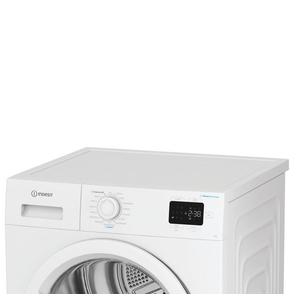 Indesit 9KG Freestanding Heat Pump Tumble Dryer - White | IDHE90WIRE