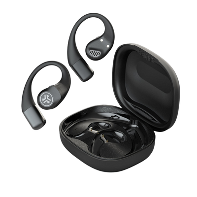 JLab Epic Open Sport Open-Ear Air Conduction Wireless Earbuds - Black | IEUEBEPOPSPRTRBLK82