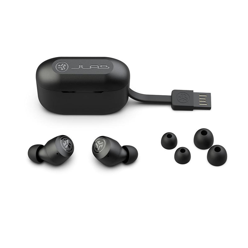 JLab Go Air Pop In-Ear True Wireless Earbuds - Black | IEUEBGAIRPOPRBLK124 from JLab - DID Electrical