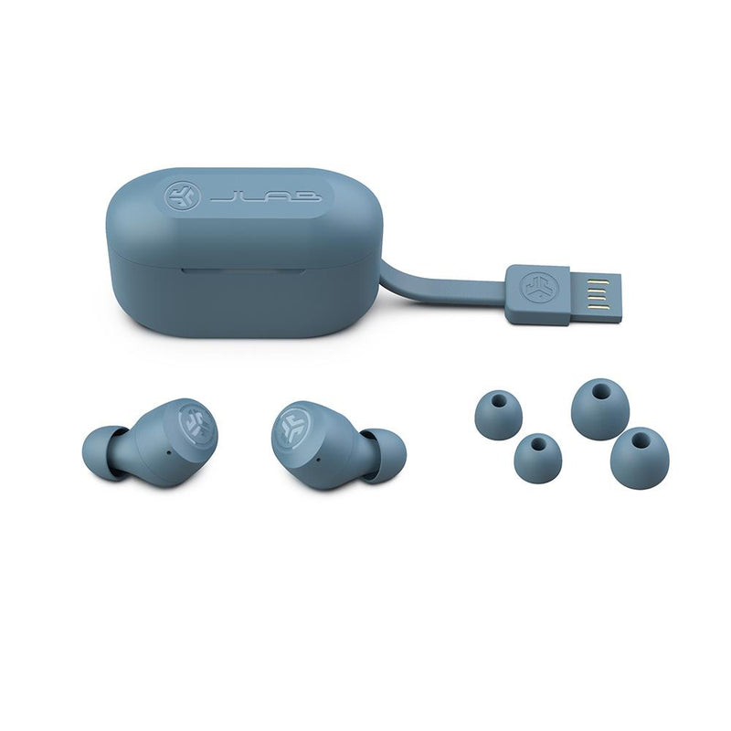 JLab Go Air Pop In-Ear True Wireless Earbuds - Slate | IEUEBGAIRPOPRSLT124 from JLab - DID Electrical
