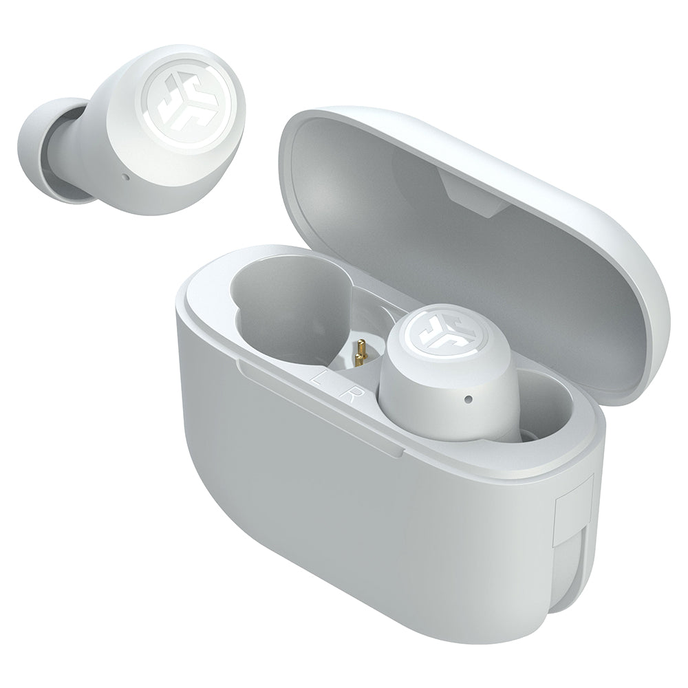 JLab Go Pop+ In-Ear True Wireless Earbuds - Cloud White | IEUEBGAIRPOPRWHT124 from JLab - DID Electrical