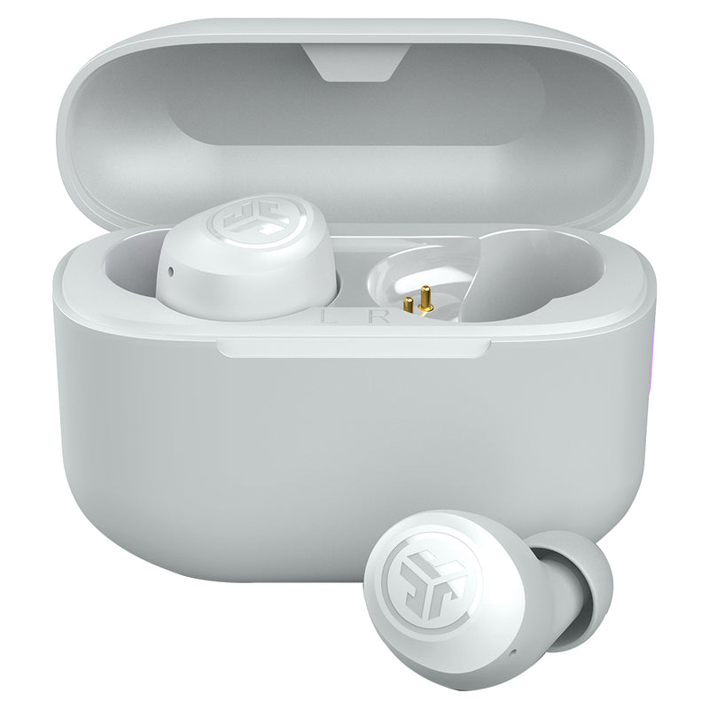JLab Go Pop+ In-Ear True Wireless Earbuds - Cloud White | IEUEBGAIRPOPRWHT124 from JLab - DID Electrical