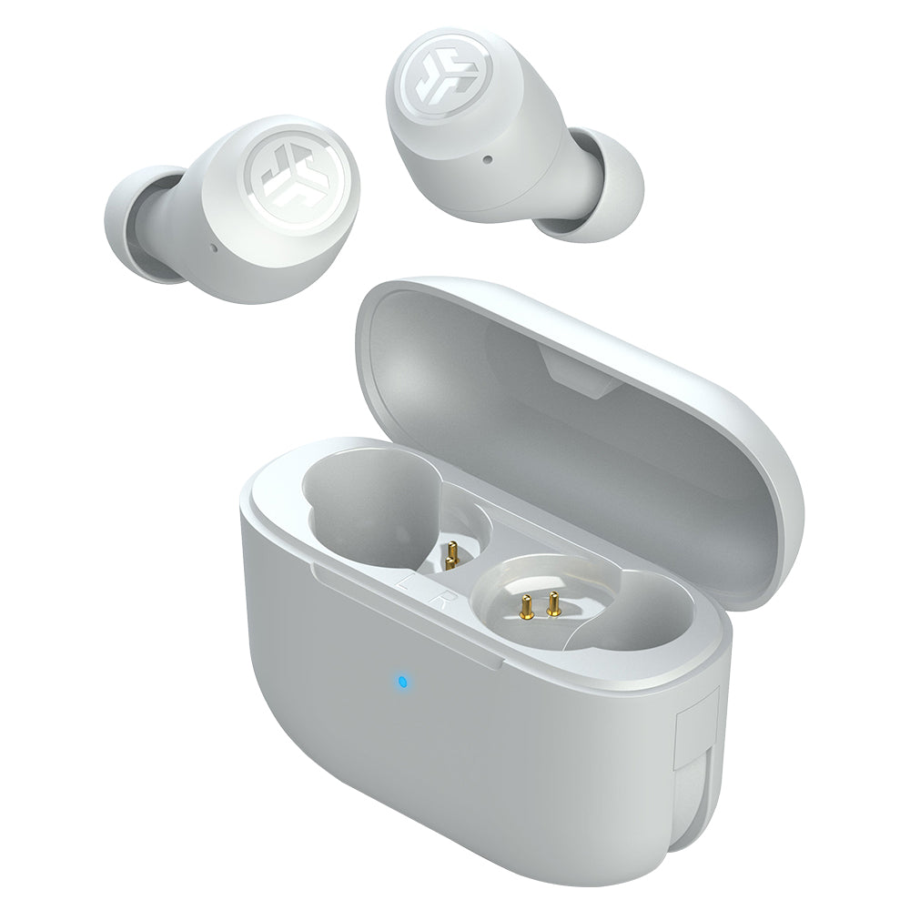 JLab Go Pop+ In-Ear True Wireless Earbuds - Cloud White | IEUEBGAIRPOPRWHT124 from JLab - DID Electrical