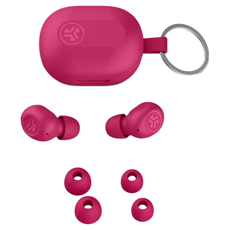 JLab JBuds Mini In-Ear True Wireless Earbuds - Magenta Pink | IEUEBJBMINIRPNK124 from JLab - DID Electrical