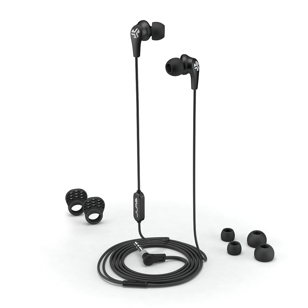 JLab JBuds Pro Signature Wired Headphone - Black | IEUEPRORBLK123 from JLab - DID Electrical
