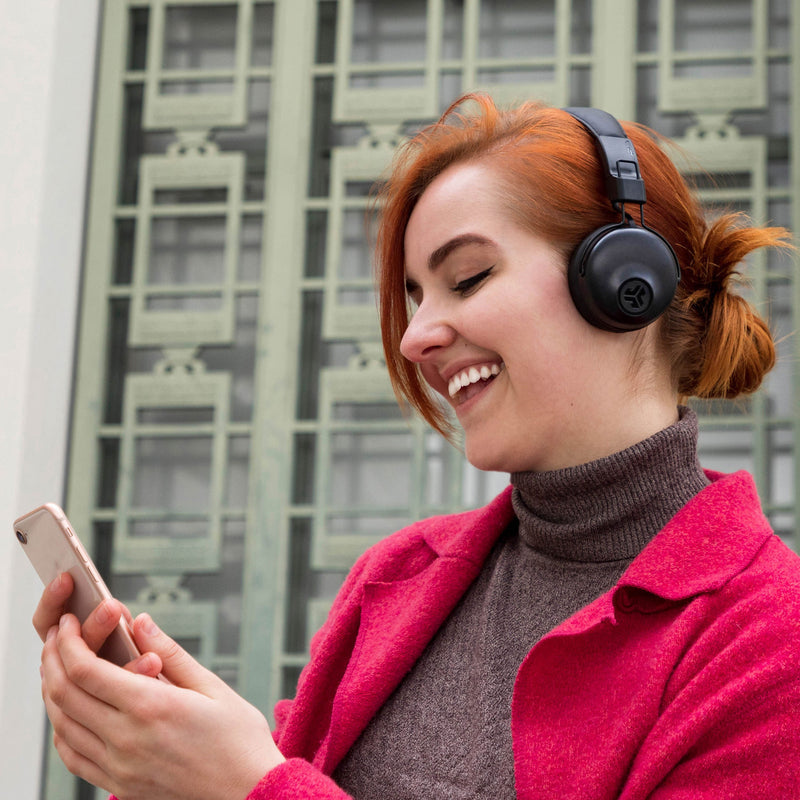 JLab Studio Wireless On-Ear Headphone - Black | IEUHBASTUDIORBLK4 from JLab - DID Electrical