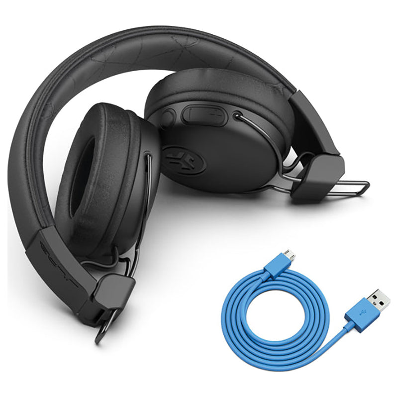 JLab Studio Wireless On-Ear Headphone - Black | IEUHBASTUDIORBLK4 from JLab - DID Electrical