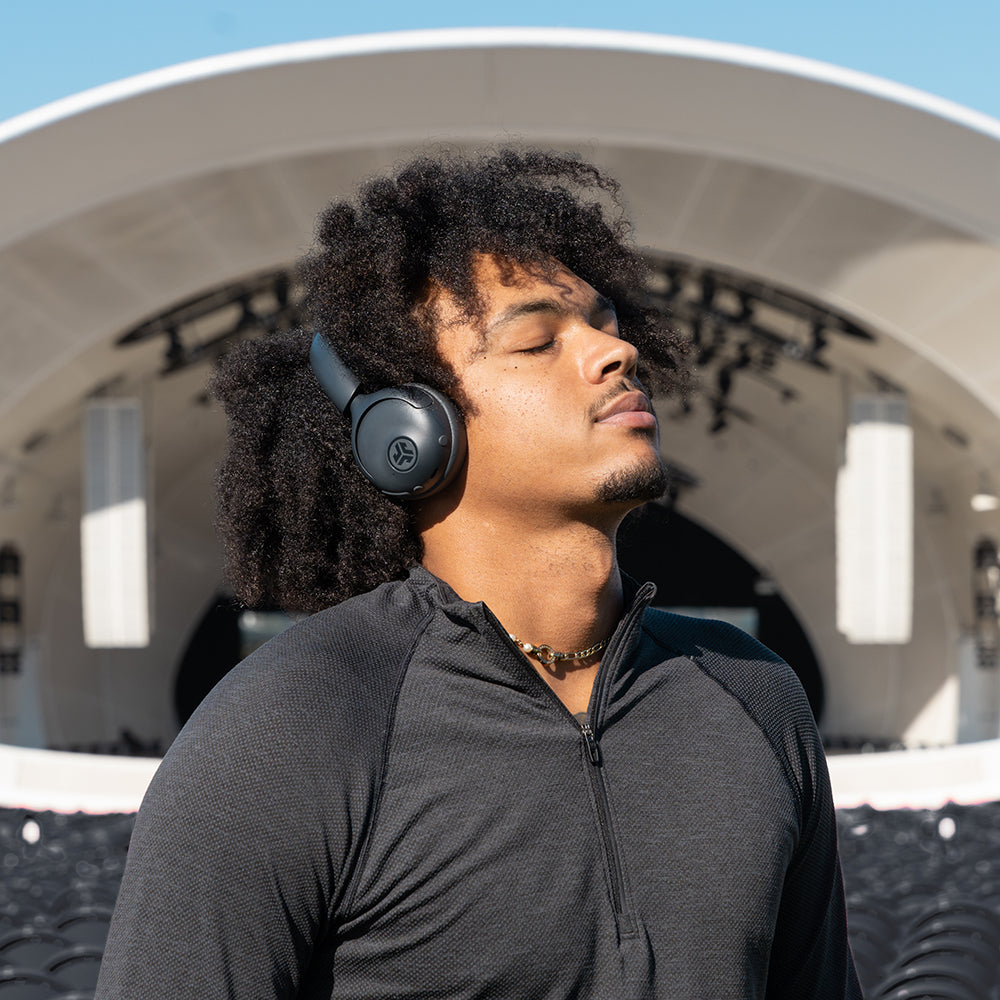 JLab Go Lux ANC On-Ear Wireless Headphone - Graphite | IEUHBGOLUXANCRGPH93 from JLab - DID Electrical