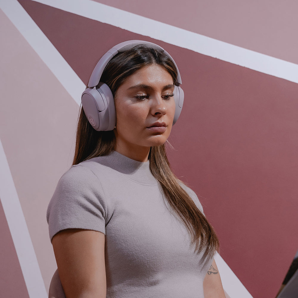 JLab JBuds Lux ANC Over-Ear Headphone - Mauve | IEUHBJLUXANCRMVE62 from JLab - DID Electrical