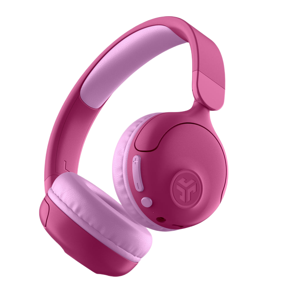 JLab Jbuddies Pop On-Ear Wireless Kids Headphone - Pink | IEUHBKJPOPRPNK122