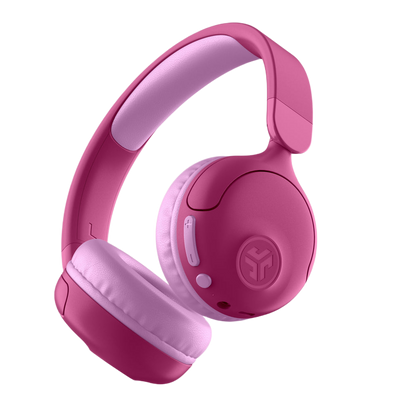 JLab Jbuddies Pop On-Ear Wireless Kids Headphone - Pink | IEUHBKJPOPRPNK122