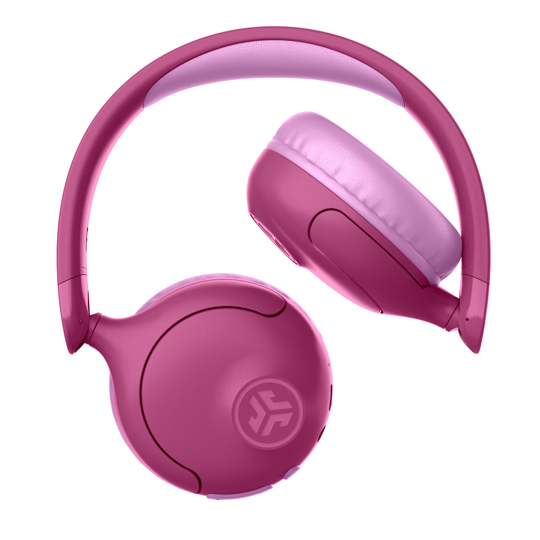 JLab Jbuddies Pop On-Ear Wireless Kids Headphone - Pink | IEUHBKJPOPRPNK122