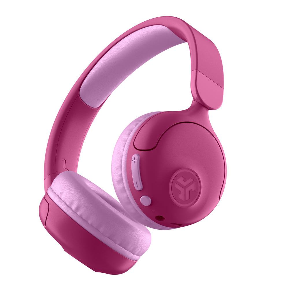 JLab Jbuddies Pop On-Ear Wireless Kids Headphone - Pink | IEUHBKJPOPRPNK122
