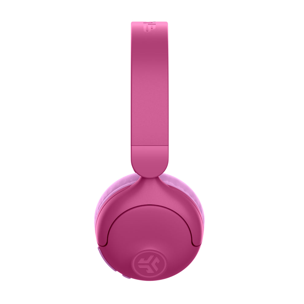 JLab Jbuddies Pop On-Ear Wireless Kids Headphone - Pink | IEUHBKJPOPRPNK122