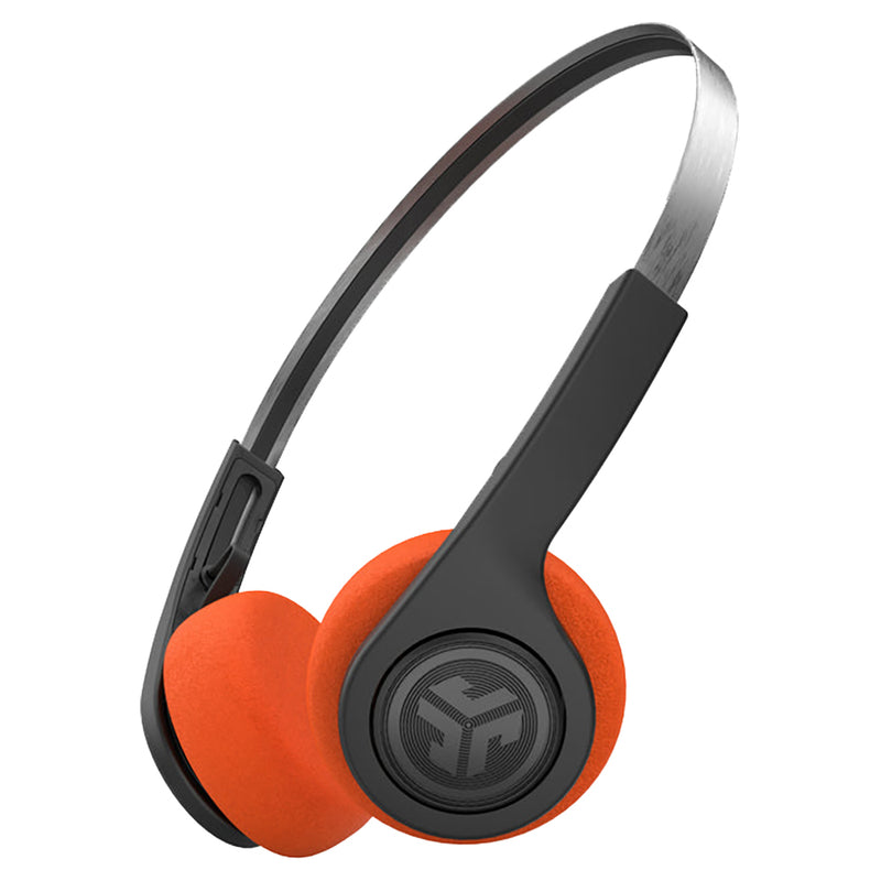 JLab Rewind 2 On-Ear Wireless Retro Headphones - Black | IEUHBREWIND2RBLK4 from JLab - DID Electrical