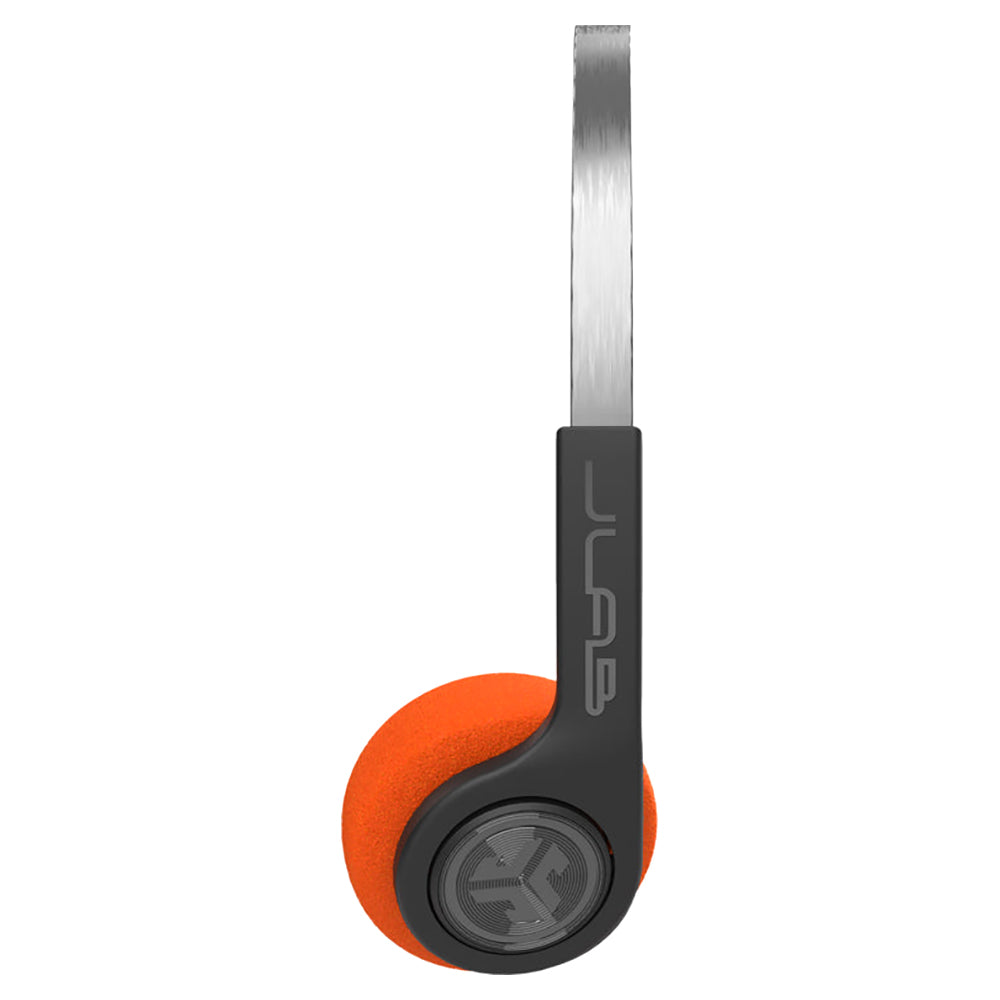 JLab Rewind 2 On-Ear Wireless Retro Headphones - Black | IEUHBREWIND2RBLK4 from JLab - DID Electrical