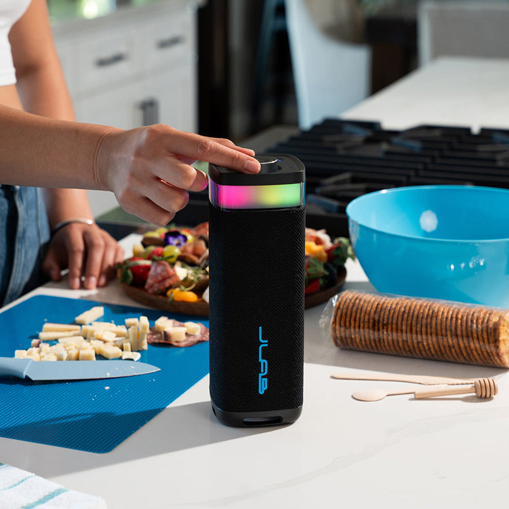 JLab JBuds Party Portable Bluetooth Speaker - Black | IEUSBJBUDSRBLK62 from JLab - DID Electrical