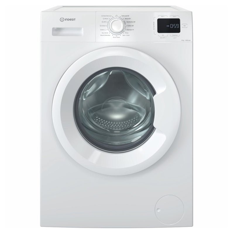Indesit 9KG 1400RPM Washing Machine - White | IM964MYTIMEUK from Indesit - DID Electrical