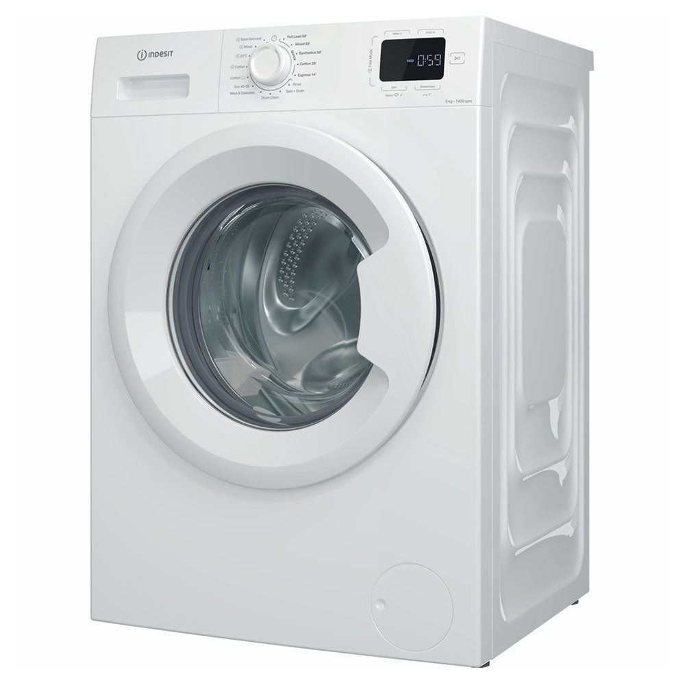 Indesit 9KG 1400RPM Washing Machine - White | IM964MYTIMEUK from Indesit - DID Electrical