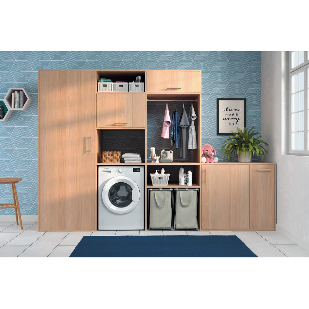 Indesit 9KG 1400RPM Washing Machine - White | IM964MYTIMEUK from Indesit - DID Electrical
