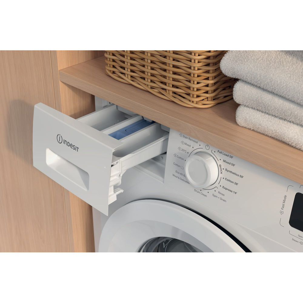Indesit 9KG 1400RPM Washing Machine - White | IM964MYTIMEUK from Indesit - DID Electrical