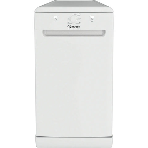Indesit 45CM Freestanding Slimline Dishwasher - White | IN2FE10CS90WUK