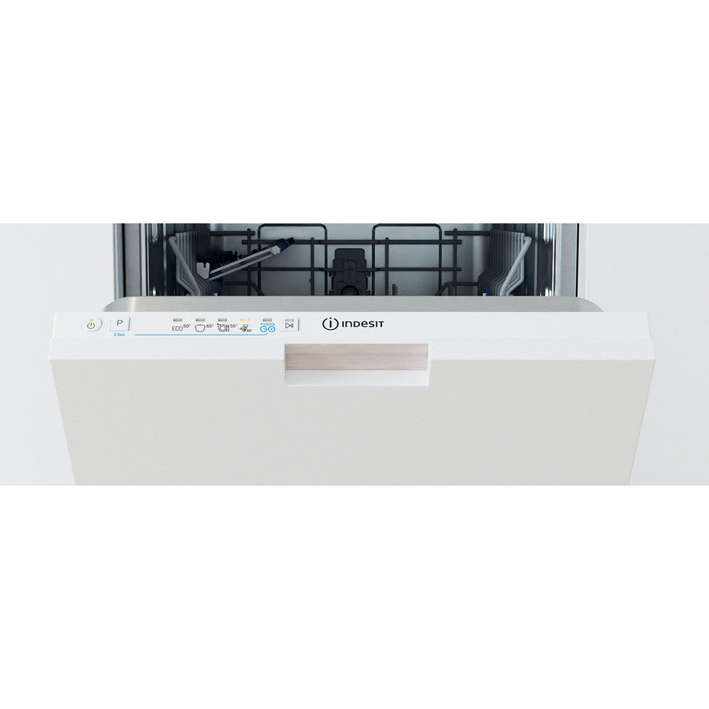 Indesit 45CM Built-in Slimline Dishwasher - White | IN2IE10CS80UK from Indesit - DID Electrical