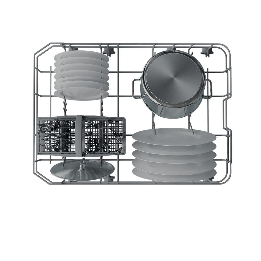 Indesit 45CM Built-in Slimline Dishwasher - White | IN2IE10CS80UK from Indesit - DID Electrical