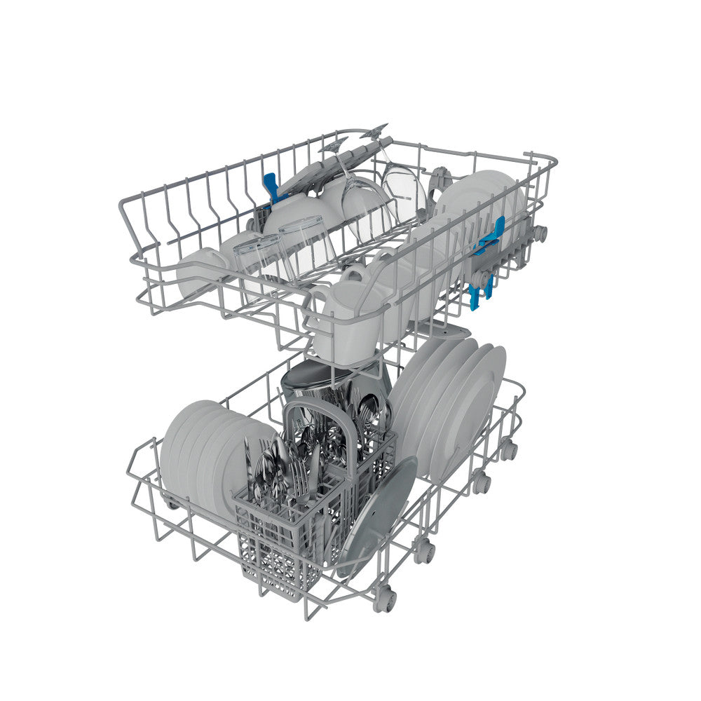 Indesit 45CM Built-in Slimline Dishwasher - White | IN2IE10CS80UK from Indesit - DID Electrical