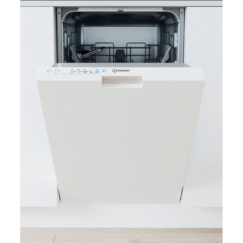 Indesit 45CM Built-in Slimline Dishwasher - White | IN2IE10CS80UK from Indesit - DID Electrical