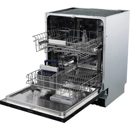 Indesit 60CM Fully Integrated Standard Dishwasher - Black | IN2IE13CN08 UK