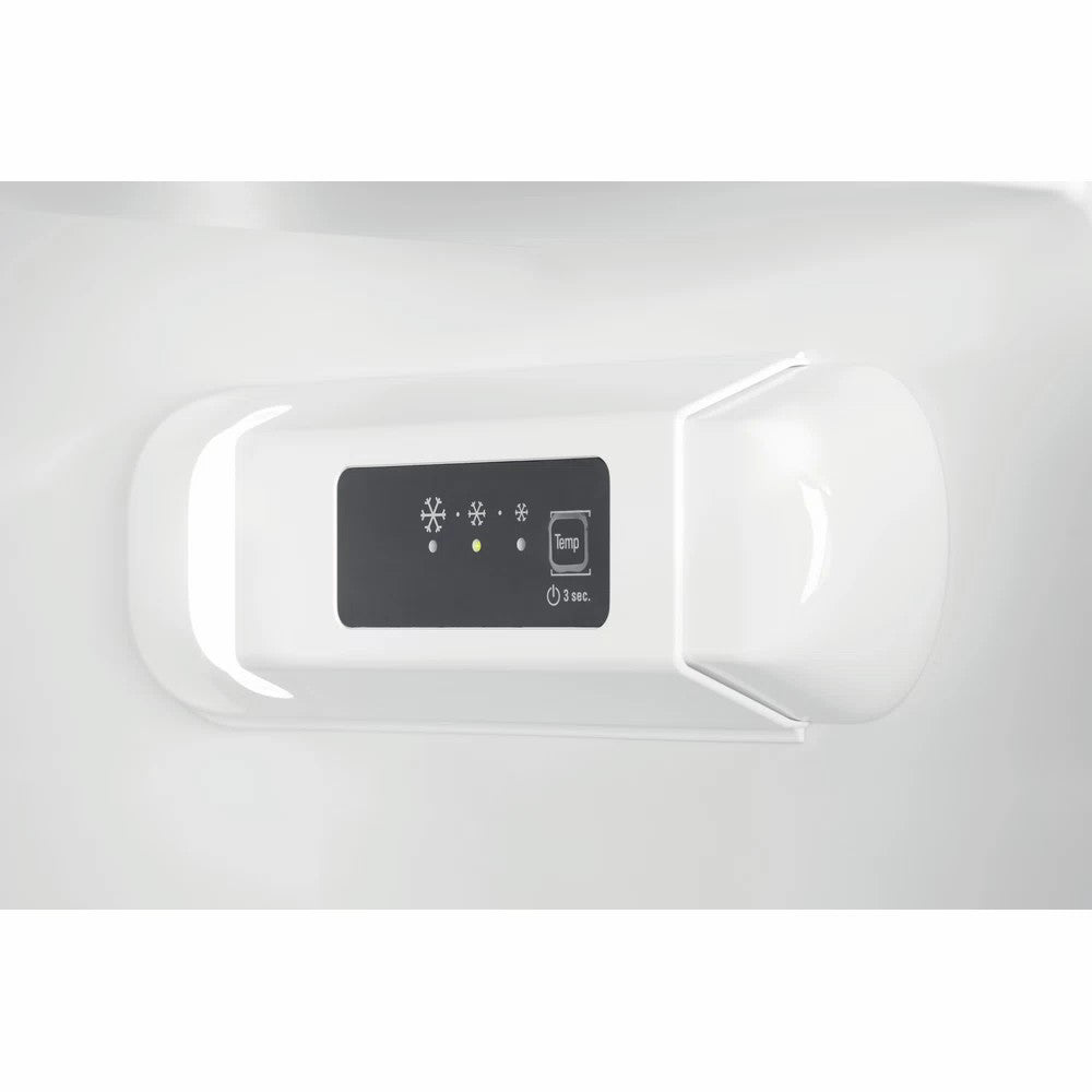 Indesit 126L Built-In Undercounter Fridge Freezer - Steel | INBUF011 from Indesit - DID Electrical