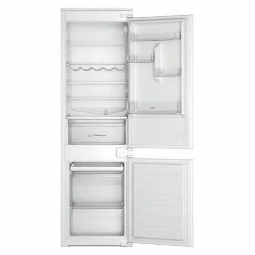 Indesit Push&amp;Go 268L Integrated Fridge Freezer - White | INC18D011B1 from Indesit - DID Electrical