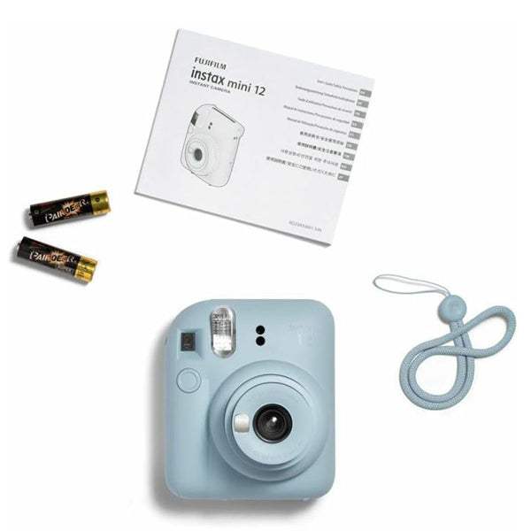 Fujifilm Instax Mini 12 Instant Camera - Blue | INSTAXMINI12BE from Fujifilm - DID Electrical