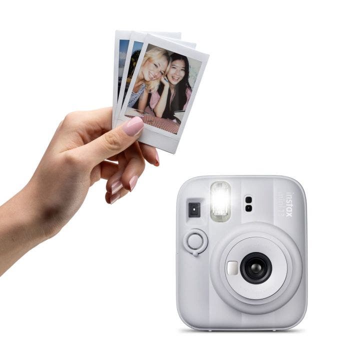 Fujifilm Instax Mini 13 Instant Camera - Clay White | INSTAXMINI13W